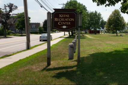 Keene Rec Center nh sign