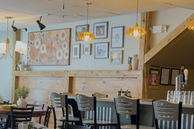 Inside of Yellow Bell Cafe