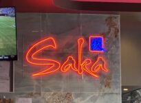 Saka Japanese Restaurant Sign
