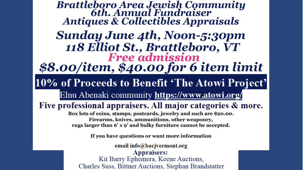 Antiques & Collectibles Appraisal Day - Explore Keene