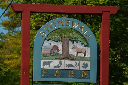 stonewall farm sign